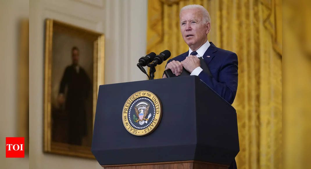 Biden warns of more attacks as military begins final pullout - Times of India