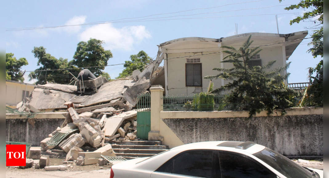 Death toll of earthquake in Haiti rises to 2,189 - Times of India