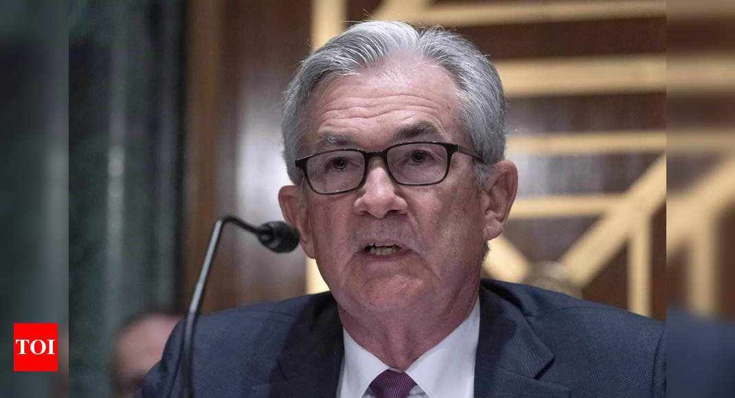 Fed's Powell holds fast to 'this year' timeline for bond-buying taper - Times of India