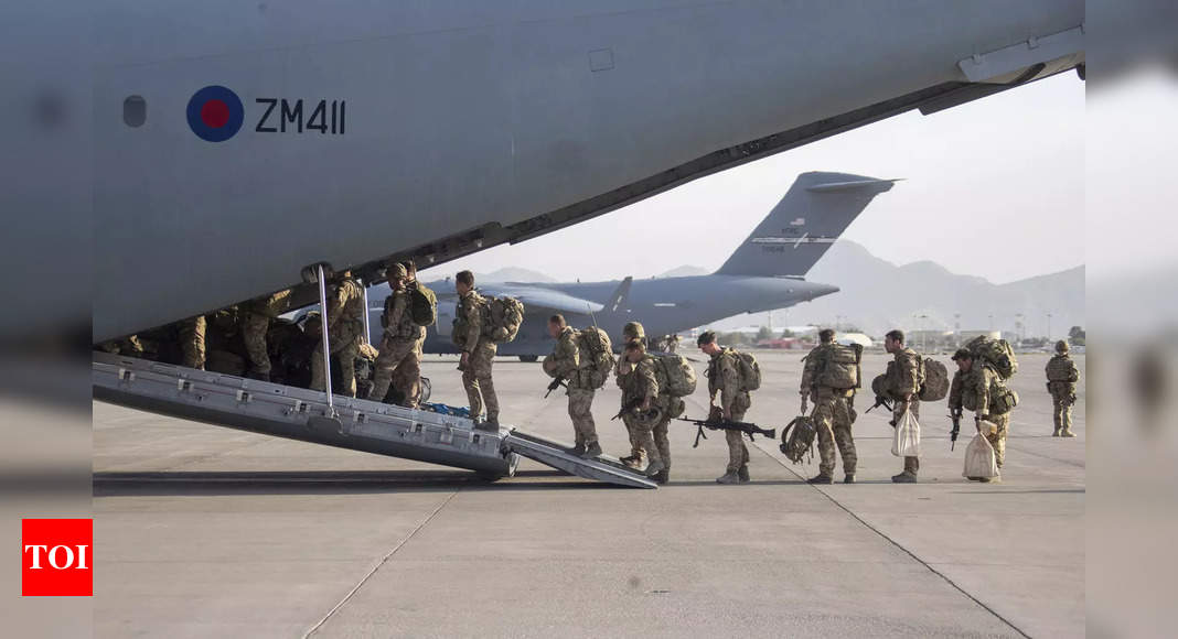 Final UK evacuation flight leaves Kabul; troops head home - Times of India