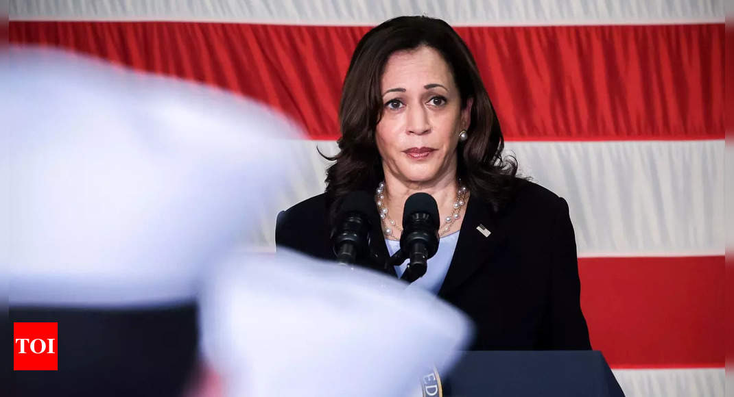 Kamala Harris says Beijing continues to 'coerce' in South China Sea - Times of India