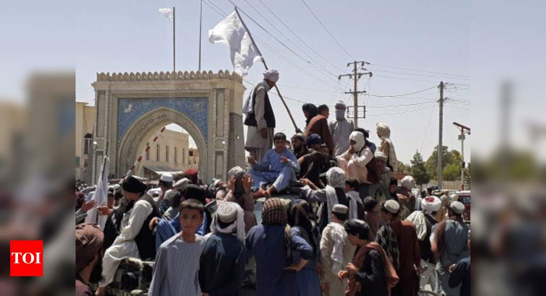 Kandahar, 6 more provincial capitals fall to Taliban - Times of India