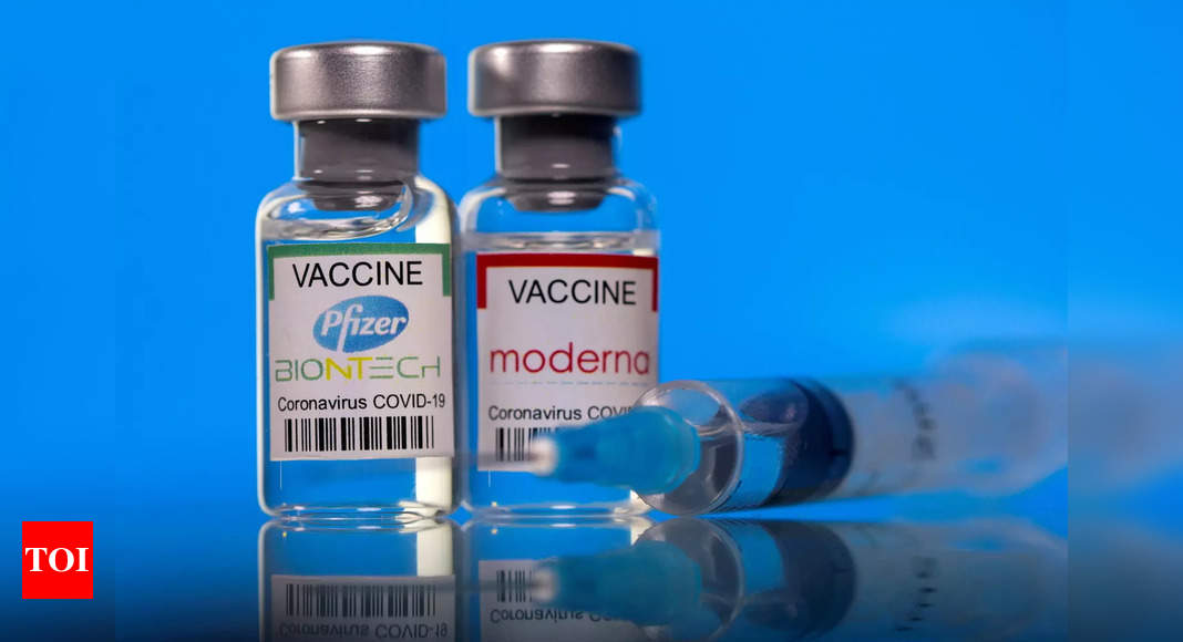 Pfizer and Moderna raise prices for Covid-19 vaccines in European Union - Times of India