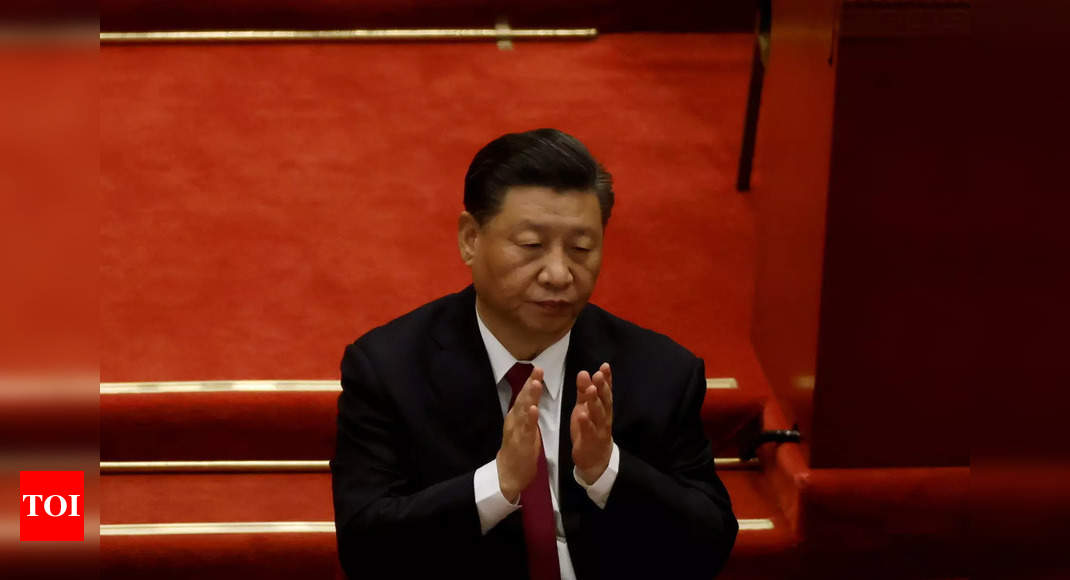 President Xi Jinping's political ideology to become part of curriculum in China - Times of India