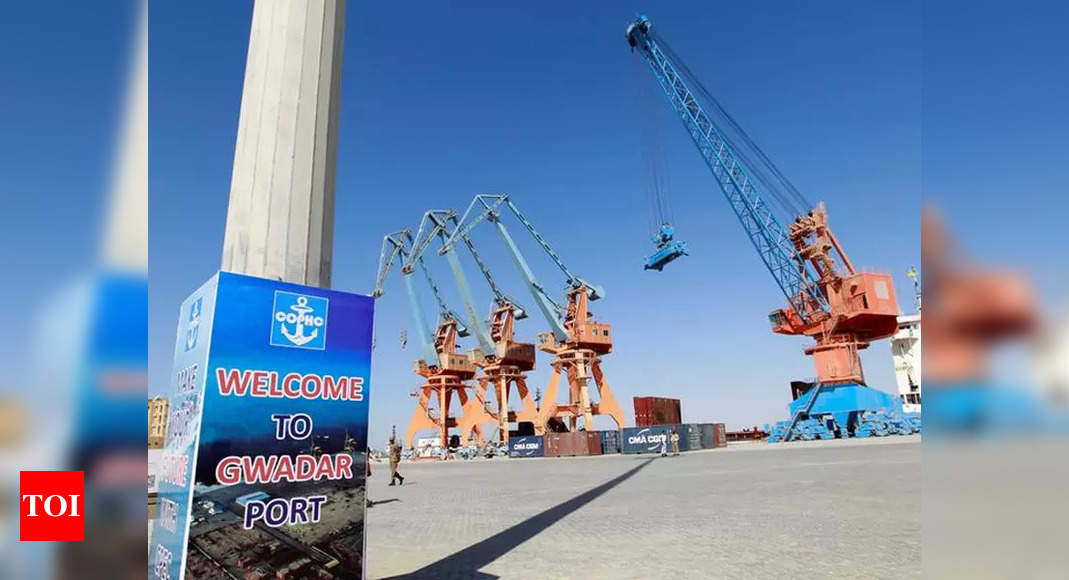 Protests erupt in Gwadar against China’s belt and road plan - Times of India