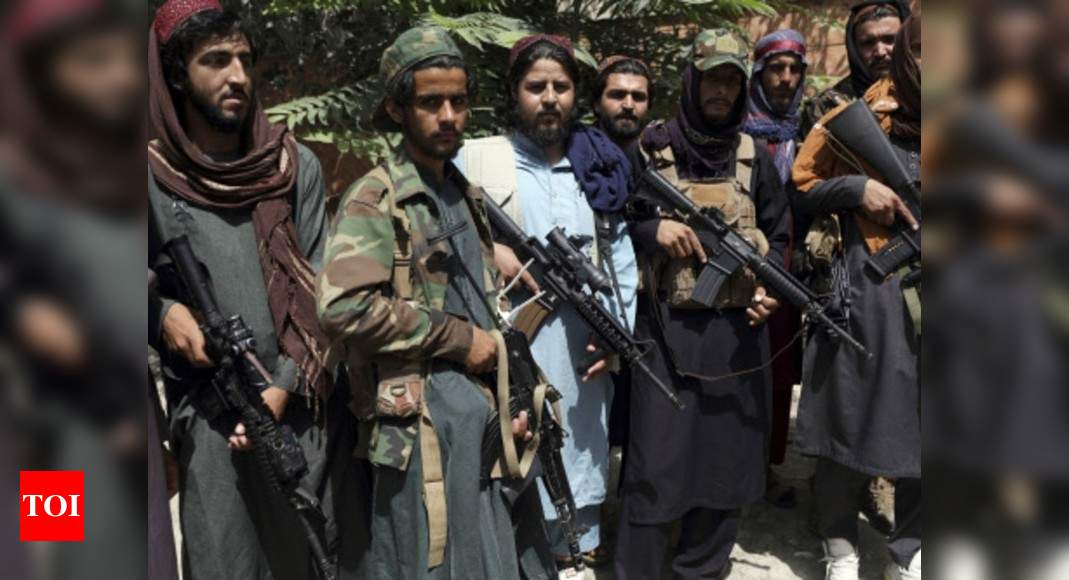 Taliban frolic at amusement park in Afghanistan's Herat - Times of India