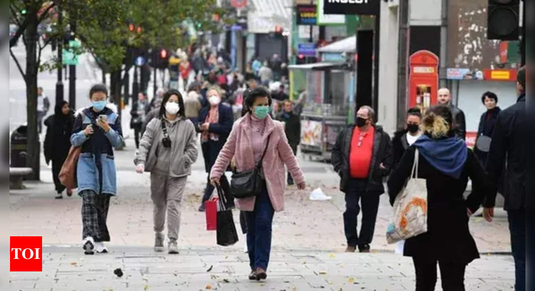 UK records highest daily Covid-related death toll since March - Times of India