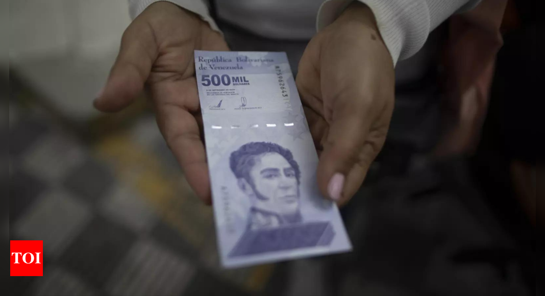 Venezuela to slash 6 zeros from currency - Times of India