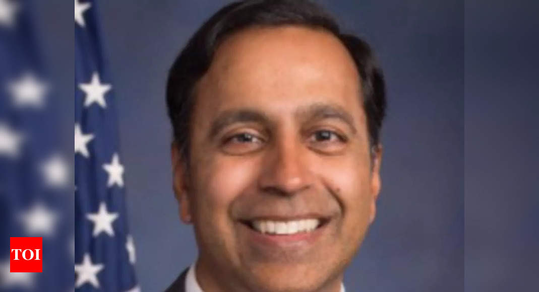 Post-Afghan withdrawal, India and US can together fight terrorism: Indian-American lawmaker Raja Krishnamoorthi - Times of India