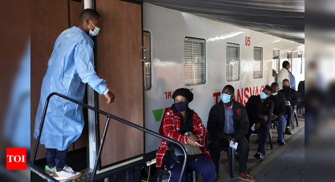 South African train brings Covid-19 vaccines closer to people - Times of India